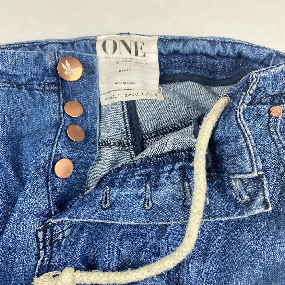 One Teaspoon Jeans Size 25 Super Tough Super Relaxed Tapered Leg Harem Pants - Picture 7 of 16